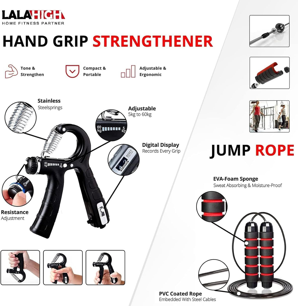 PhantomSupply Push-Up Board System 36-in-1 with workout accessories and various exercises demonstrated by individuals.