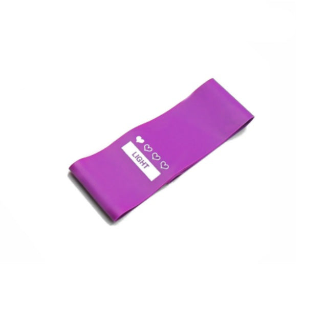 PhantomSupply Resistance Bands Set featuring various resistance bands in purple, pink, and black for workouts and strength training.