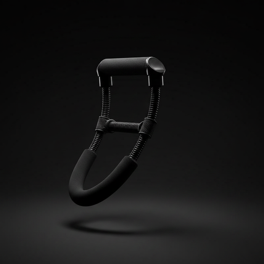 PhantomSupply Adjustable Grip Strength Trainer on a dark background showcasing adjustable resistance for grip workouts.