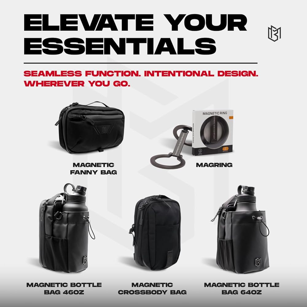 PHANTOMSUPPLY Magnetic Sling Bag — Branded Ad