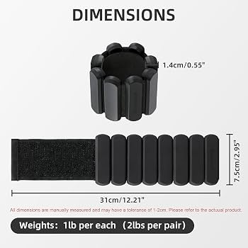 PhantomSupply Adjustable Ankle Wrist Weights in a fitness setting with a kettlebell and exercise mat